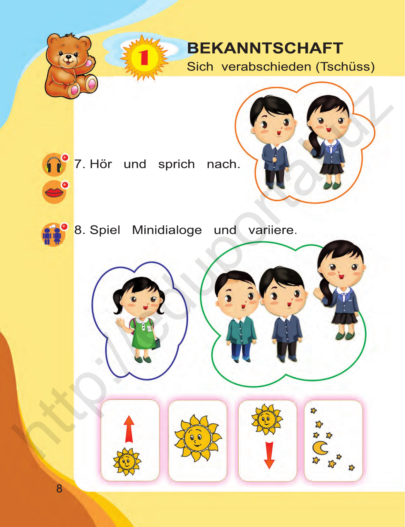 Deutsch mit Spaß — 8-bet