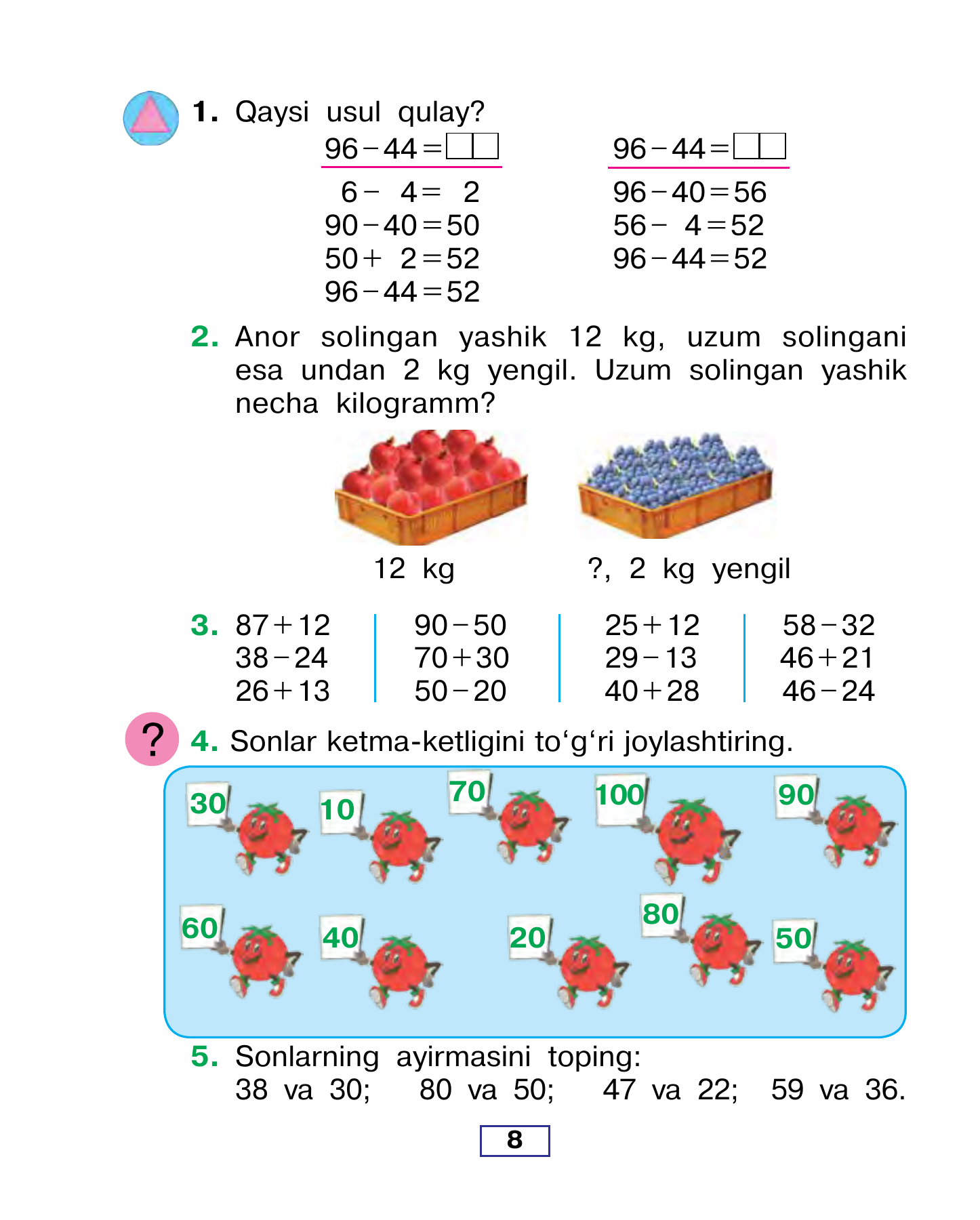 Matematika — 8-bet