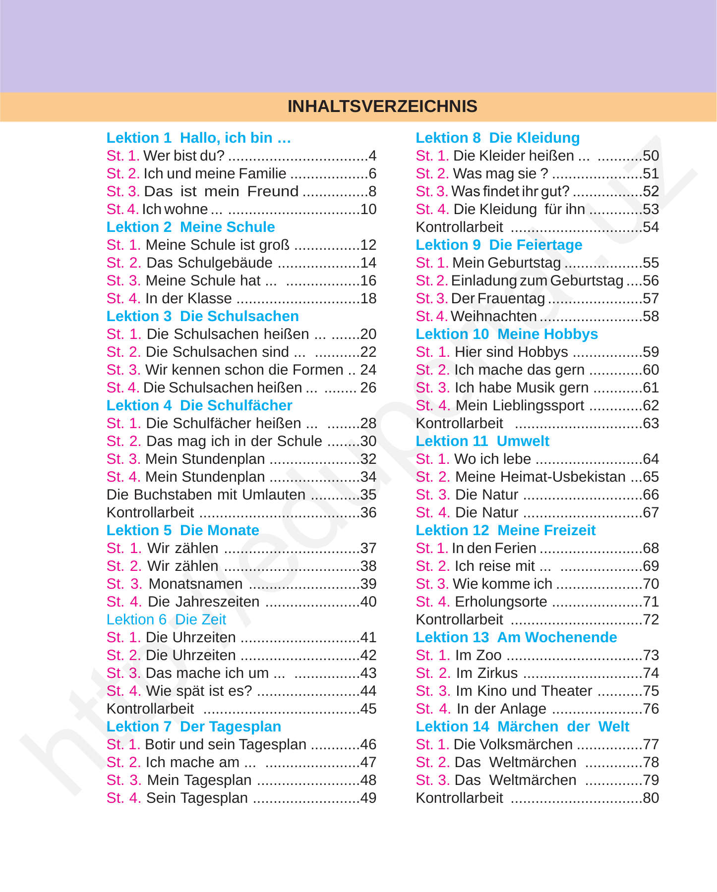 Nemis tili (daftar) — 2-bet